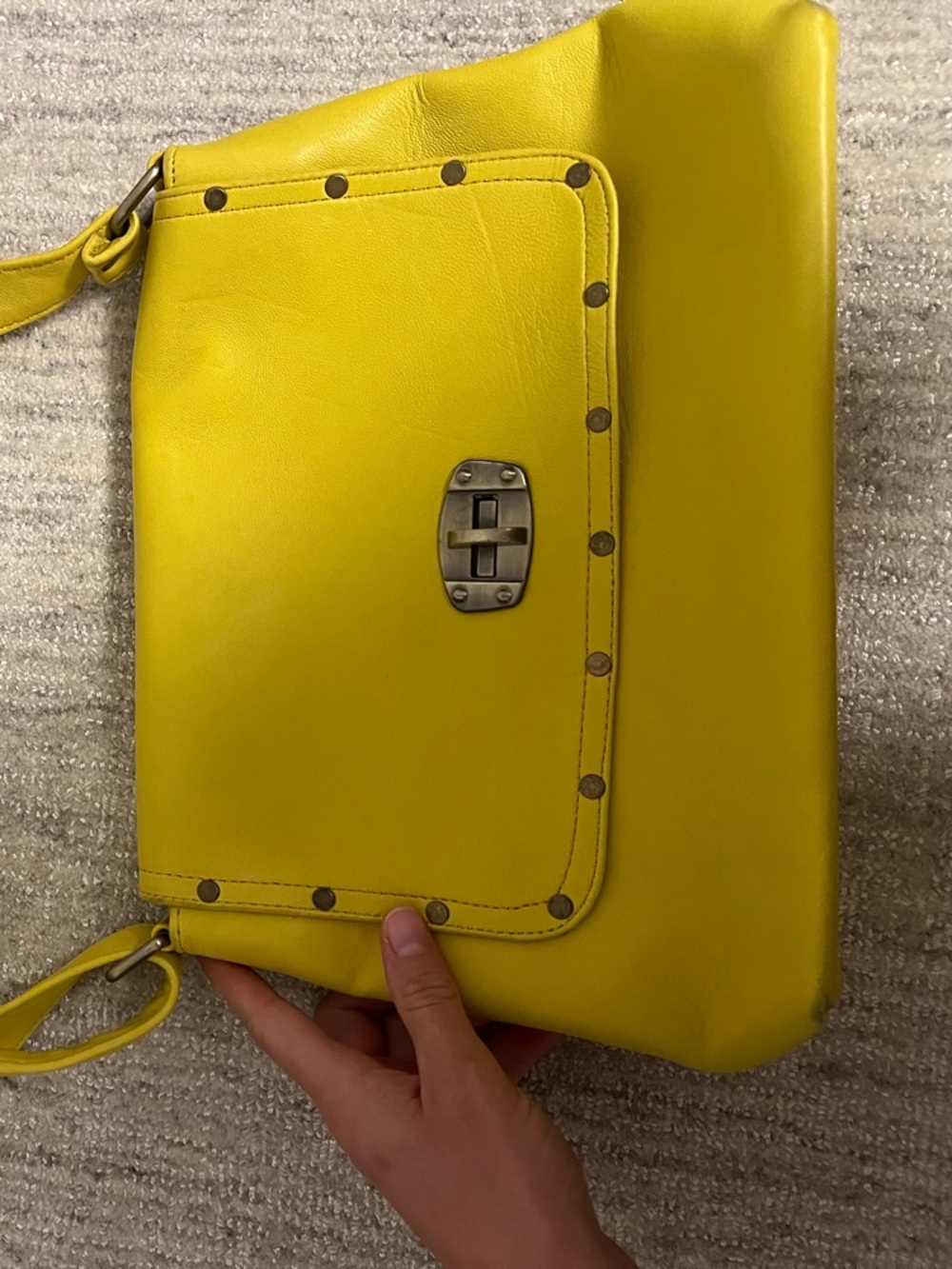 Fes Morocco Leather Crossbody Bag